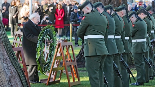Some 35,000 Irish men and women died during World War I