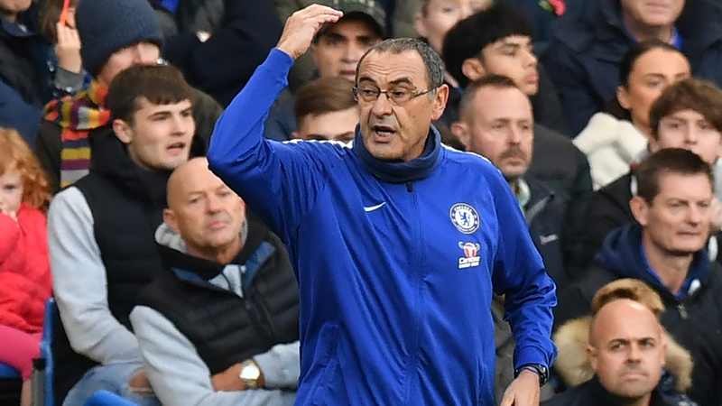 Maurizio Sarri will continue to field a weaker team in the Europa League for now