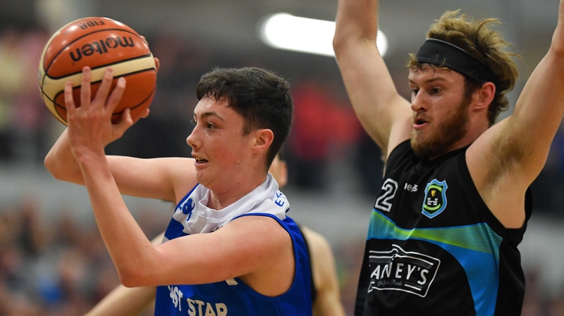 CJ Fulton (L) in action for Belfast Star