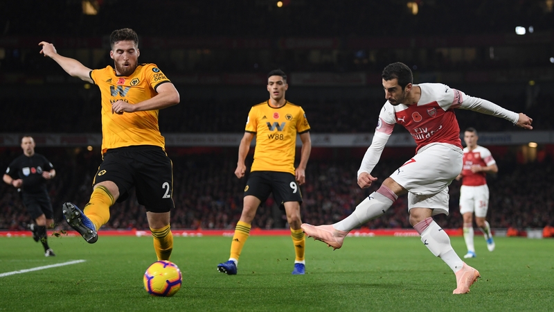Henrikh Mkhitaryan struck four minutes from time
