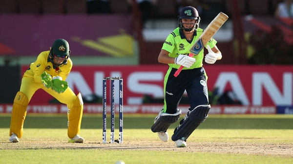 Ireland hit 93/6 in their innings, with Kim Garth and Clare Shillington the biggest scorers