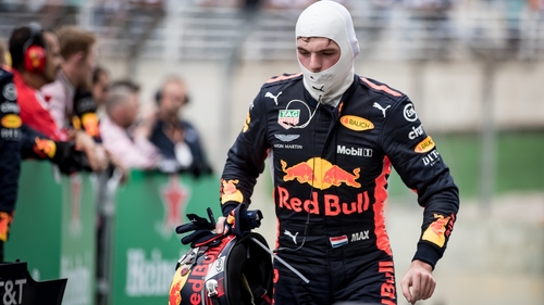 Max Verstappen lost his cool