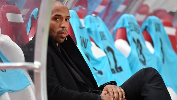 Thierry Henry has drawn two and lost four of his first six game sin charge