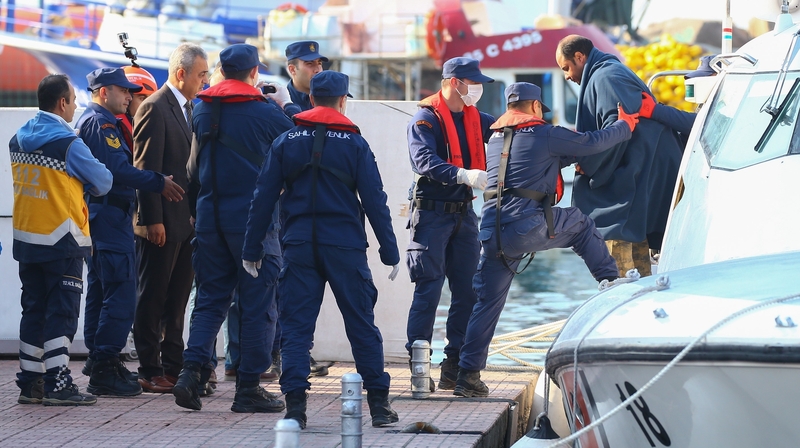 The coastguard launched a search and rescue operation