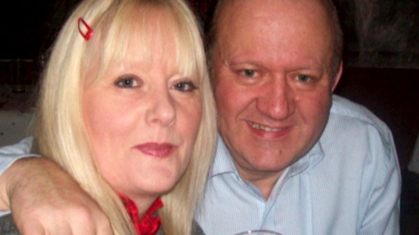 Julie O'Reilly with her husband Tony O'Reilly