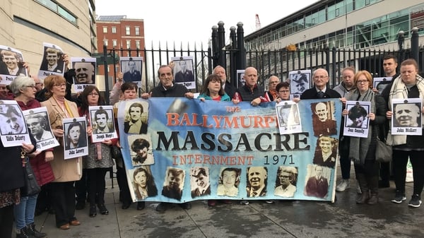 The families of those who died at the opening of the inquest in November 2018