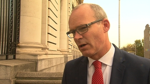 Simon Coveney said Theresa May must persuade people that the consequences of rejecting the deal would be chaotic