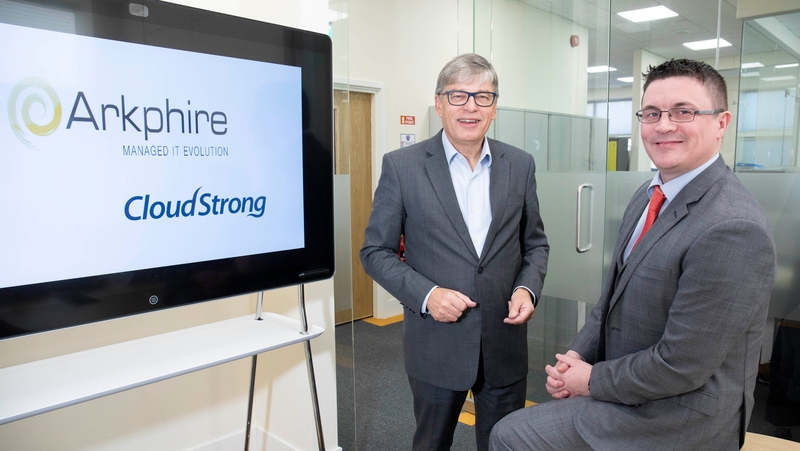 Paschal Naylor, CEO of Arkphire and Oliver Surdival, CEO of CloudStrong