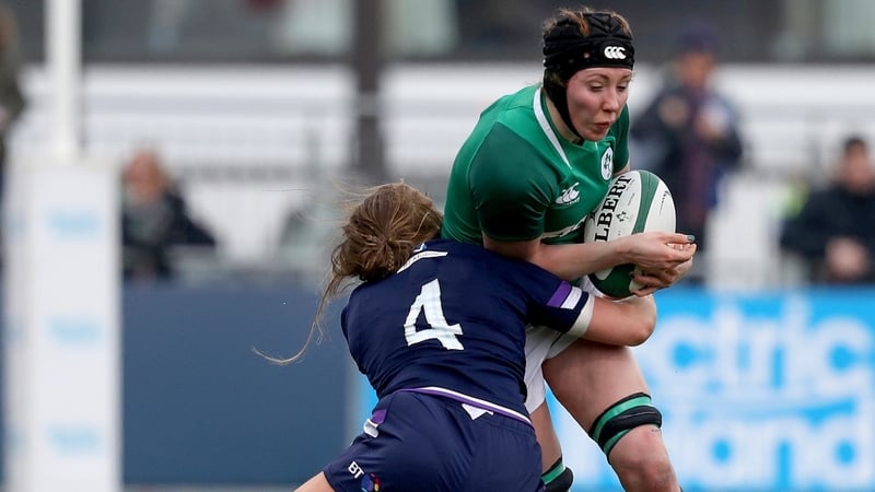 Aoife McDermott made her Ireland debut during this year's Six Nations campaign