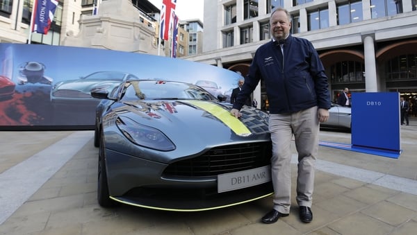 Aston Martin chief executive Andy Palmer