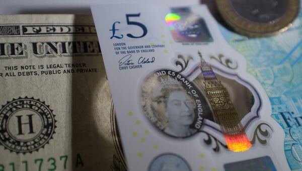 Sterling is on track for its biggest daily decline against the dollar in almost two weeks as China battles numerous Covid flare ups