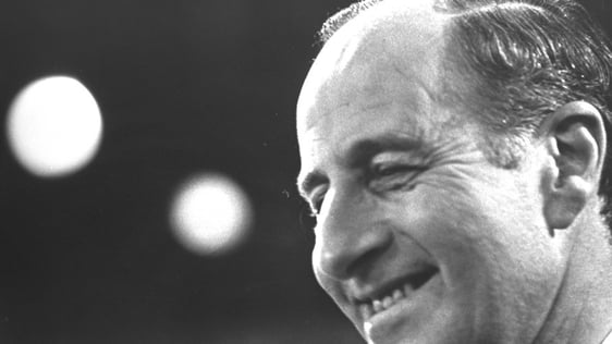 Prime Minister of Northern Ireland Terence O'Neill.
© RTÉ Stills Library 0066/043