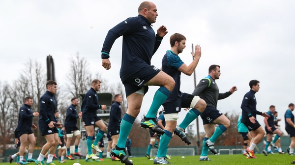 Ireland get put through their paces at Carton House