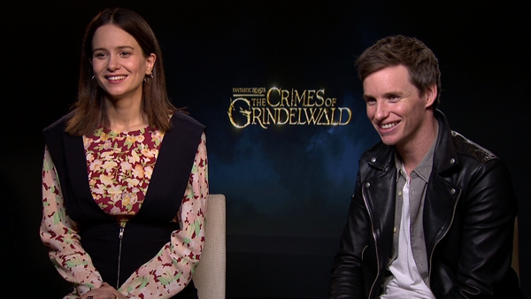 Fantastic Beasts: Eddie Redmayne & Katherine Waterston