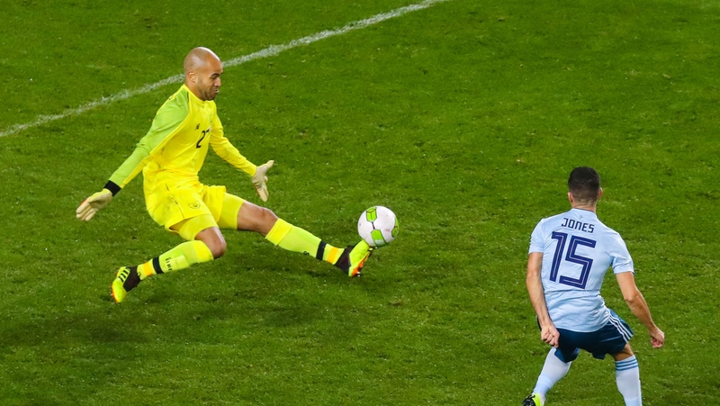 Darren Randolph saved the Republic of Ireland on several occasions