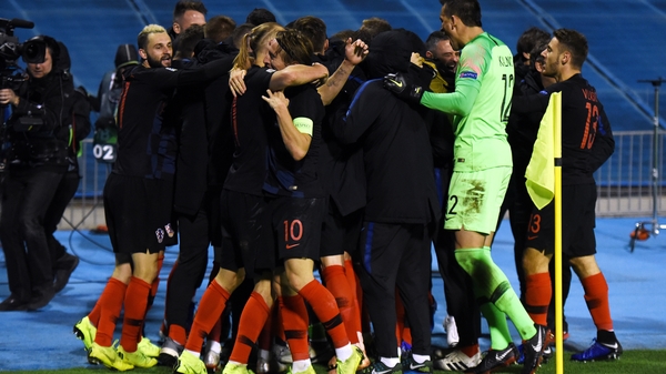 Croatia won in injury-time