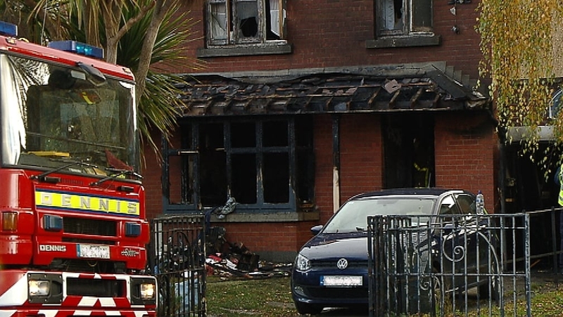 Five fire engines and crews were sent to the scene