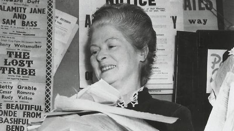 Sub-postmistress Helen Cooke, the subject of this week's Documentary On One, The Battle of Baltinglass