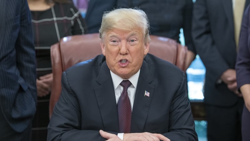 Mr Trump said he wrote the answers to the questions himself