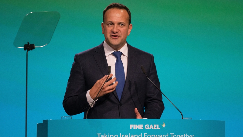 Taoiseach Leo Varadkar addressed the Fine Gael Ard Fheis tonight