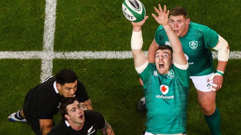 Peter O'Mahony was named man-of-the-match in an all-action display against New Zealand last weekend