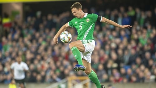 Jonny Evans is back for Northern Ireland