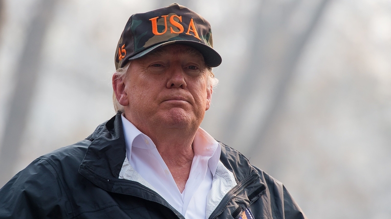 Donald Trump has blamed deadly forest fires on forest mismanagement