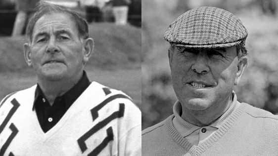 Christy O'Connor Senior and Harry Bradshaw