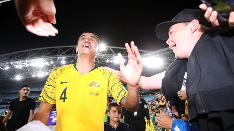 Tim Cahill had 14 years as a senior international