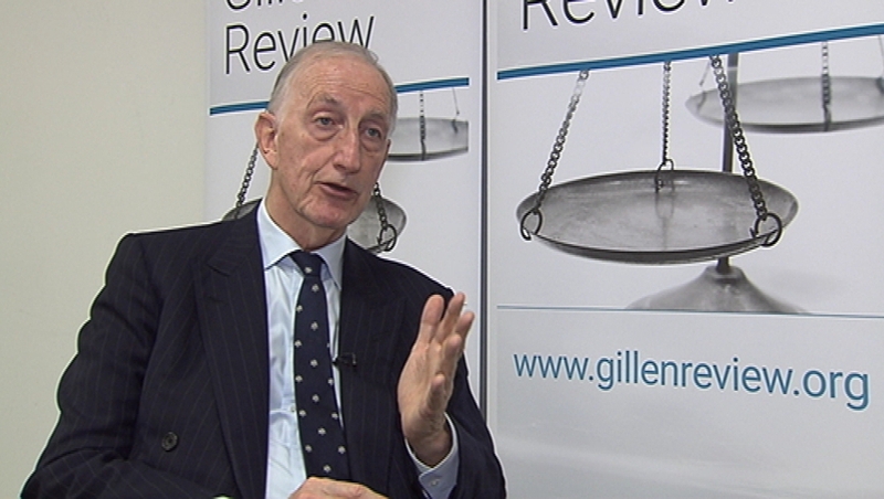 The most recommendations made on one topic concern social media, which Justice Gillen says poses a real threat of polluting justice