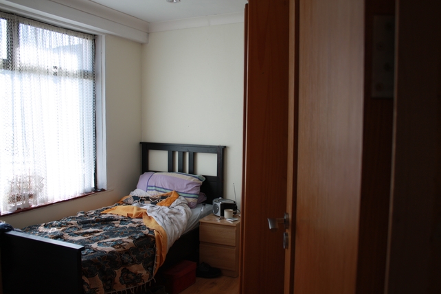 Before: Outdated and messy rooms