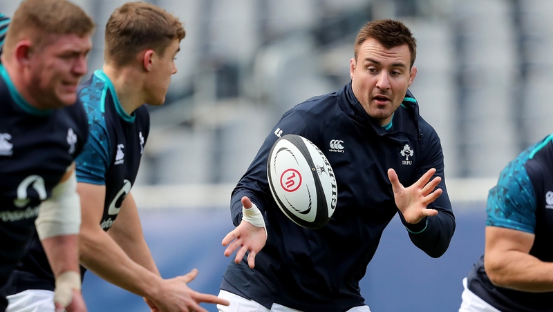 Niall Scannell will be looking to win his 11th cap against the USA