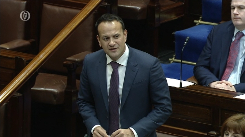 Leo Varadkar was responding to criticism from Mary Lou McDonald over proposed cuts to flat rate expenses