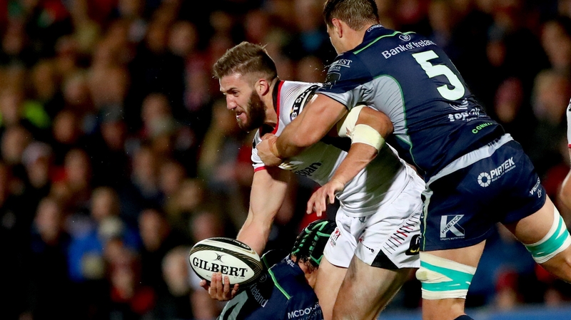 Stuart McCloskey in action for Ulster