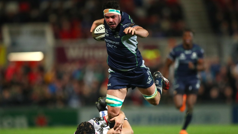 Paul Boyle has made seven appearances for Connacht this season