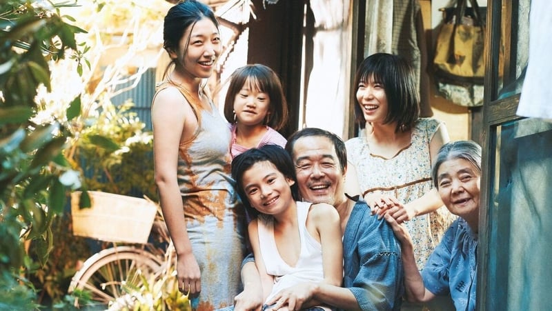 Shoplifters: portrayal of a crafty family who live by their wits in poverty in urban Japan