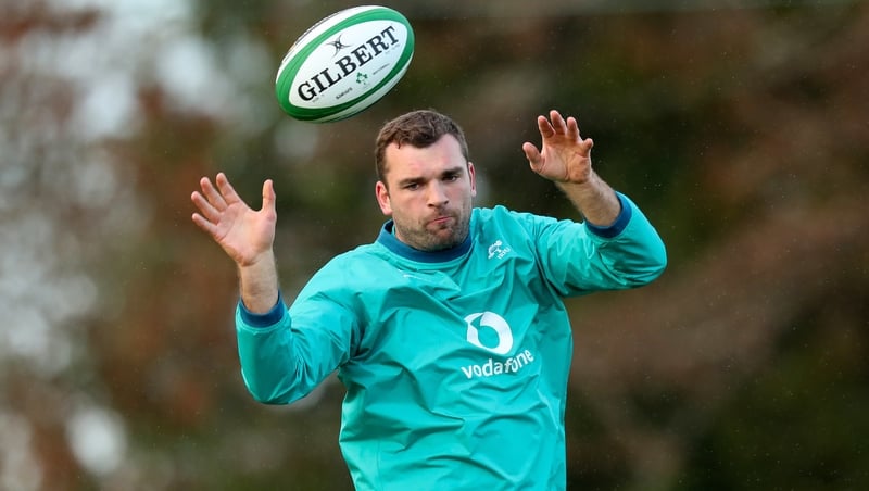 Tadhg Beirne will be looking to win his fourth Ireland cap this weekend