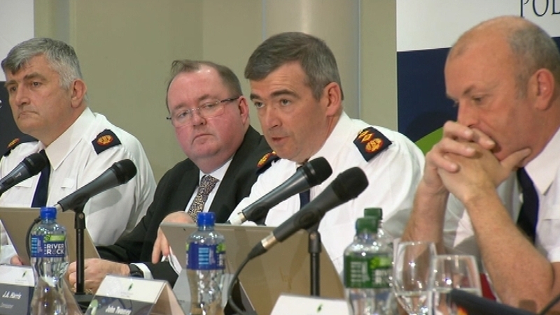Drew Harris was speaking at a meeting of the Policing Authority