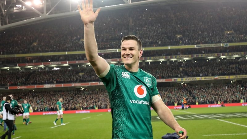 Johnny Sexton: 'We get looked after extremely well here and it is an exciting time for Irish rugby.'