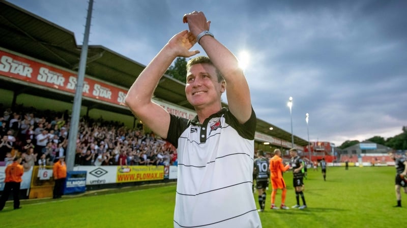 St Patrick's Athletic have said that Stephen Kenny's appointment would be an "undeniable boost for the domestic game"