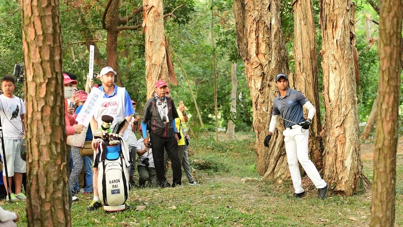 Aaron Rai finished strongly in his third round