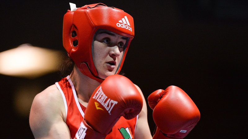 Kellie Harrington faces Jelena Jelic in the National Stadium on Saturday