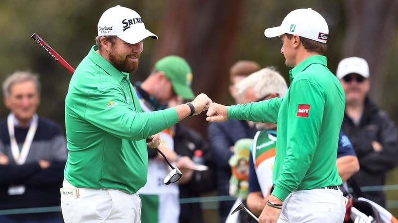 Shane Lowry and Paul Dunne