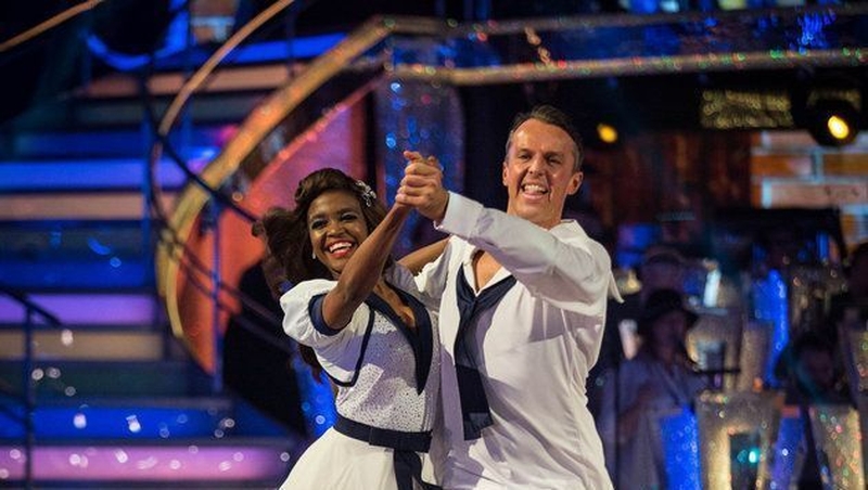 Graeme Swann and his professional partner, Oti Mabuse, have departed Strictly
