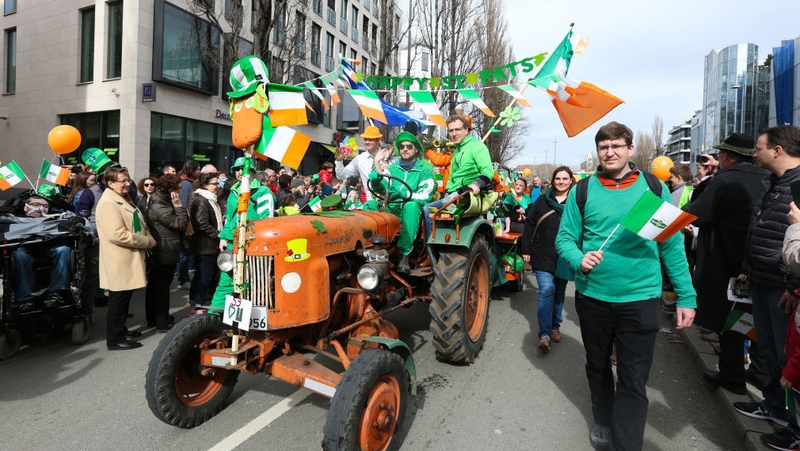 Around 15,000 people celebrated St Patrick's Day in Munich this year