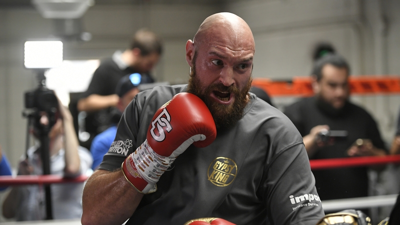 Tyson Fury insists he's in 'great shape'