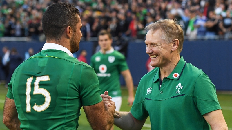 Rob Kearney: "The IRFU have great contingency plans in place, and Joe will have helped a great deal with that."