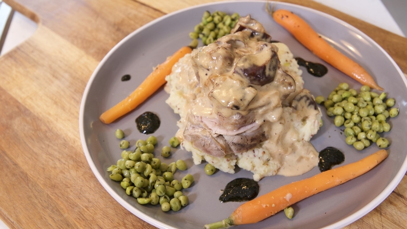 Pork Fillet stuffed with Prunes