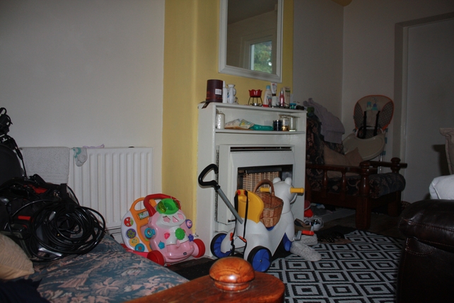 Before: There was barely room to move around the house