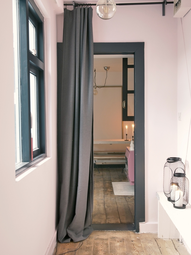 After: A relaxing corridor with interesting textures